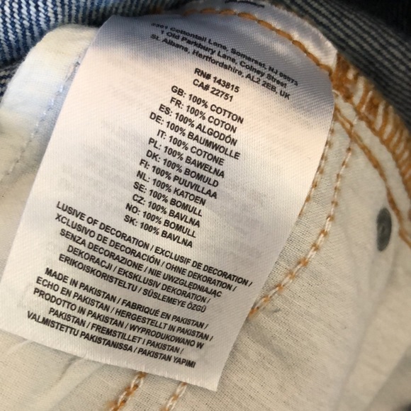 NWT NFL San Francisco 49ers Denim Shorts 🏈 - Picture 12 of 12